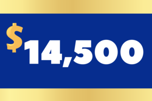 $14,500 $14,500