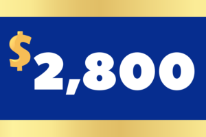$2,800 $2,800